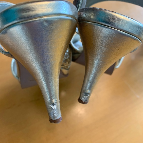 Touch Ups Reagan Platform Sandal Heel Gold - Picture 6 of 8